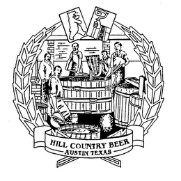 HILL COUNTRY BEER AUSTIN TEXAS logo