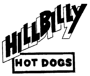 HILLBILLY HOT DOGS logo