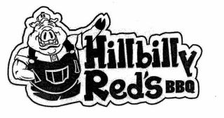 HILLBILLY RED'S BBQ logo
