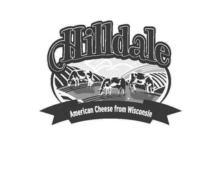 HILLDALE AMERICAN CHEESE FROM WISCONSIN logo