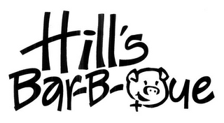 HILL'S BAR-B-QUE logo