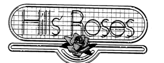 HILLS' ROSES logo