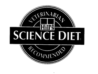 HILL'S SCIENCE DIET VETERINARIAN RECOMMENDED logo