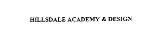HILLSDALE ACADEMY & DESIGN logo