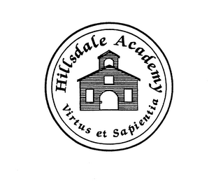 HILLSDALE ACADEMY VIRTUS ET SAPIENTIA logo