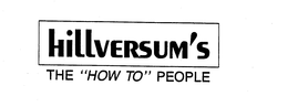 HILLVERSUM'S THE "HOW TO" PEOPLE logo