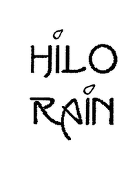 HILO RAIN logo