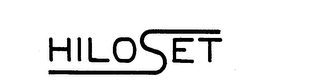 HILOSET logo
