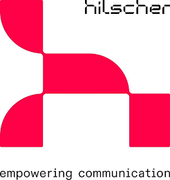 HILSCHER EMPOWERING COMMUNICATION logo