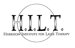 H.I.L.T. HARRISON INSTITUTE FOR LASER THERAPY logo
