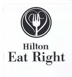 HILTON EAT RIGHT logo