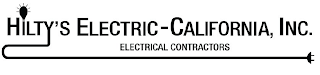 HILTY'S ELECTRIC-CALIFORNIA, INC. ELECTRICAL CONTRACTORS logo
