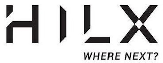 HILX WHERE NEXT? logo