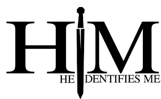 HIM HE IDENTIFIES ME logo