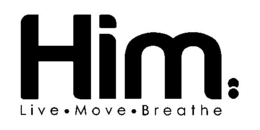 HIM: LIVE·MOVE·BREATHE logo