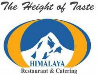 HIMALAYA RESTAURANT & CATERING THE HEIGHT OF TASTE logo