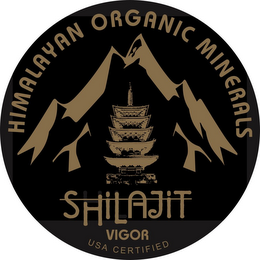 HIMALAYAN ORGANIC MINERALS SHILAJIT VIGOR USA CERTIFIED logo