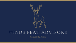 HINDS FEAT ADVISORS PROFITABLE BY DESIGN. logo