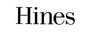 HINES logo