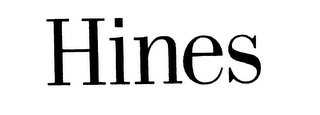 HINES logo