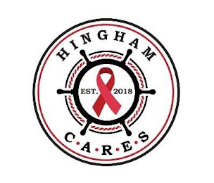 HINGHAM CARES EST. 2018 logo
