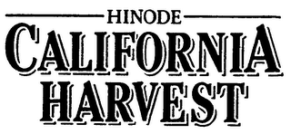 HINODE CALIFORNIA HARVEST logo