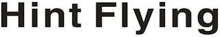 HINT FLYING logo