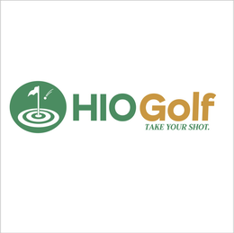 HIO GOLF TAKE YOUR SHOT.