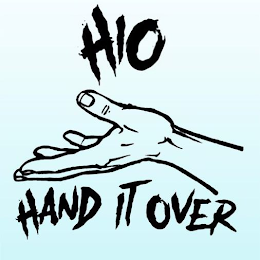 HIO HAND IT OVER logo
