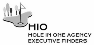 HIO HOLE IN ONE AGENCY EXECUTIVE FINDERS logo