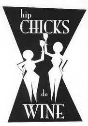 HIP CHICKS DO WINE logo