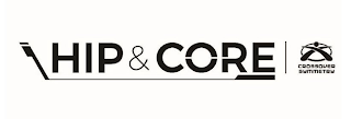 HIP & CORE CROSSOVER SYMMETRY logo