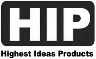 HIP HIGHEST IDEAS PRODUCTS logo