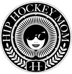 HIP HOCKEY MOM H logo