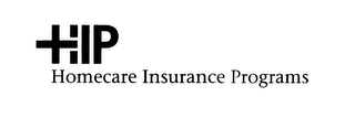HIP HOMECARE INSURANCE PROGRAMS logo