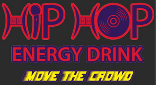 HIP HOP ENERGY DRINK MOVE THE CROWD logo