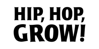 HIP, HOP, GROW! logo