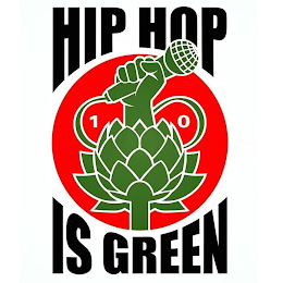HIP HOP IS GREEN 1 0 logo