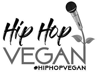 HIP HOP VEGAN #HIPHOPVEGAN logo