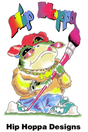 HIP HOPPA HH HIP HOPPA DESIGNS logo