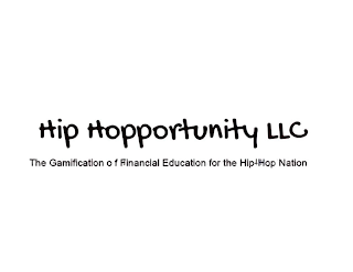 HIP HOPPORTUNITY LLC THE GAMIFICATION OF FINANCIAL EDUCATION FOR THE HIP-HOP NATION logo