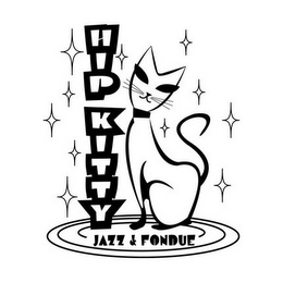 HIP KITTY JAZZ & FONDUE logo