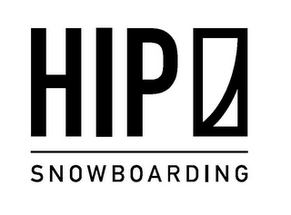 HIP SNOWBOARDING logo