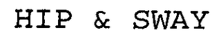 HIP & SWAY logo