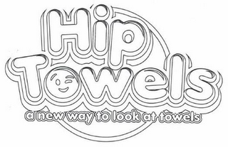 HIP TOWELS A NEW WAY TO LOOK AT TOWELS logo