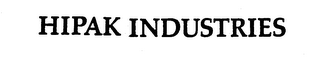 HIPAK INDUSTRIES logo