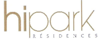 HIPARK RÉSIDENCES logo