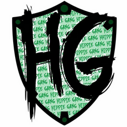HIPPIE GANG, HG logo