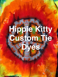HIPPIE KITTY CUSTOM TIE DYES logo