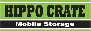 HIPPO CRATE MOBILE STORAGE logo